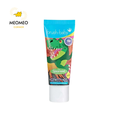 Kem đánh răng Brush Baby có  Fluoride cho bé từ 6 tháng tuổi 50ml