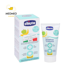 Kem đánh răng nuốt được dành cho bé từ 6 tháng tuổi Chicco
