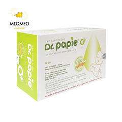 Gạc rơ lưỡi Dr.Papie hộp 30 gói