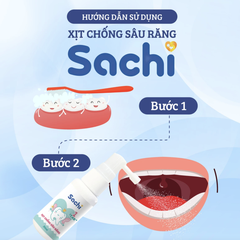 Xịt chống sâu răng Sachi