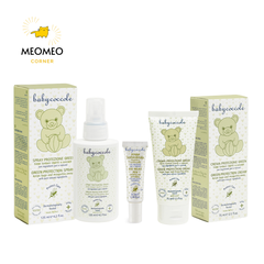 Xịt / Kem xua muỗi / bút chấm muỗi chiết xuất tía tô đất và cây phong lữ Babycoccole 0M+