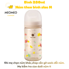 [FULLBOX] Bình sữa PPSU Greenfinger Bebegrow Green Finger 160ml / 280ml