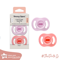 Ty Ngậm Silicon Siêu Nhẹ Cho Bé Tommee Tippee Ultra Light