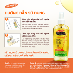 Dầu dưỡng da hỗ trợ giảm nhanh khô ngứa cho mẹ bầu Palmer's 150ml