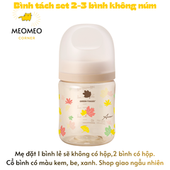 [TÁCH LẺ SET] Bình sữa PPSU Greenfinger Bebegrow Green Finger 160ml / 280ml