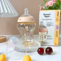 Bình sữa PPSU Hoạ Tiết Tommee Tippee Natural Start