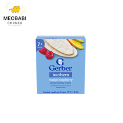 Bánh ăn dặm Gerber Teethers cho bé từ 7 tháng