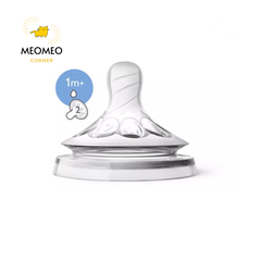 Núm ti Avent/ Núm ty bình sữa Phillip Avent Natural cổ rộng