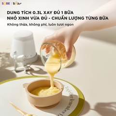 Máy xay ăn dặm 0.3L Bear CH-5H02D24