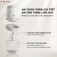 Máy xay ăn dặm 0.3L Bear CH-5H02D24