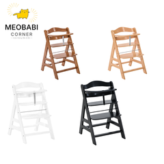 Ghế Ăn Dặm Bằng Gỗ Hauck Alpha+ Thiết Kế Công Thái Học Cho Bé