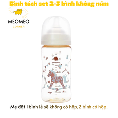 [TÁCH LẺ SET] Bình sữa PPSU Greenfinger Bebegrow Green Finger 160ml / 280ml