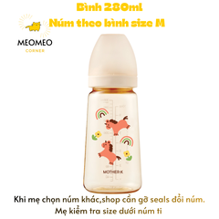Bình Sữa PPSU Hàn Quốc MOTHER-K 180ml & 280ml