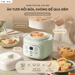 Nồi nấu chậm đa năng 0.8L Bear EST- 085DH