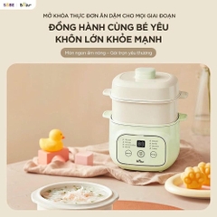 Nồi nấu chậm đa năng 0.8L Bear EST- 085DH