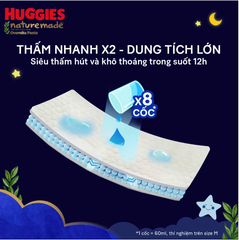 Tã bỉm quần Huggies Nature Made Overnight OVN đêm M L XL XXL