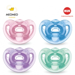 Ti giả / Ty ngậm NUK Comfy Nguyên Khối Silicone