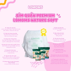 Bỉm quần Lomoms Nature Soft