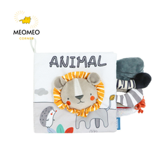 Sách vải thiết kế hình đuôi thú 3D cho bé tiếng anh