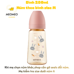 Bình Sữa PPSU Hàn Quốc MOTHER-K 180ml & 280ml