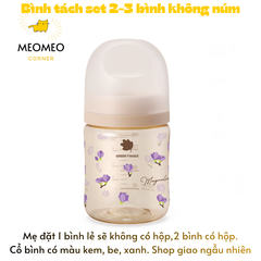 [TÁCH LẺ SET] Bình sữa PPSU Greenfinger Bebegrow Green Finger 160ml / 280ml
