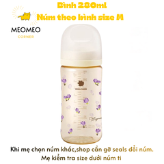 [FULLBOX] Bình sữa PPSU Greenfinger Bebegrow Green Finger 160ml / 280ml
