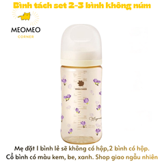 [TÁCH LẺ SET] Bình sữa PPSU Greenfinger Bebegrow Green Finger 160ml / 280ml