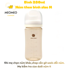 [FULLBOX] Bình sữa PPSU Greenfinger Bebegrow Green Finger 160ml / 280ml