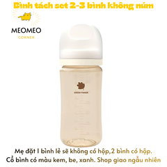 [TÁCH LẺ SET] Bình sữa PPSU Greenfinger Bebegrow Green Finger 160ml / 280ml