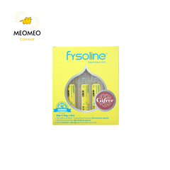 Nước muối sinh lý kháng khuẩn Pháp Fysoline Septinasal - hỗ trợ giảm viêm mũi, sổ mũi - Muối vàng