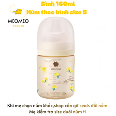 [FULLBOX] Bình sữa PPSU Greenfinger Bebegrow Green Finger 160ml / 280ml