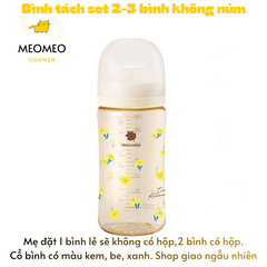 [TÁCH LẺ SET] Bình sữa PPSU Greenfinger Bebegrow Green Finger 160ml / 280ml