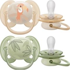 Ti giả / ty giả ngậm Avent Ultra Soft cho bé Air