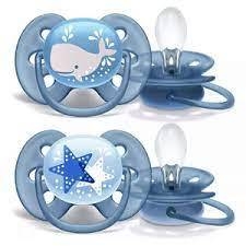 Ti giả / ty giả ngậm Avent Ultra Soft cho bé Air