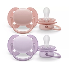 Ti giả / ty giả ngậm Avent Ultra Soft cho bé Air
