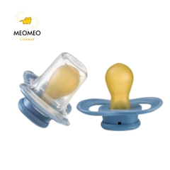 [Có nắp chụp] Núm ti Bbox cao su tự nhiên b.box giống ti BIBS