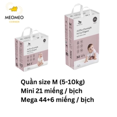 Tã / bỉm dán, quần Applecrumby Overnight ban đêm cho bé