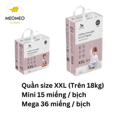 Tã / bỉm dán, quần Applecrumby Overnight ban đêm cho bé