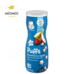 Bánh ăn dặm cho trẻ từ 6 tháng Gerber Puffs Stage Baby Cereal Snacks