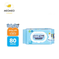 Khăn Giấy Ướt Baby Joy/Baby Love 80 Miếng cho bé