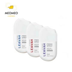 Xịt thơm miệng LEAVAH FRESH SPRAY giảm mùi hôi lọ 10ml