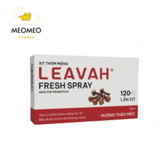 Xịt thơm miệng LEAVAH FRESH SPRAY giảm mùi hôi lọ 10ml