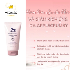 Kem Dưỡng Ẩm/Sữa Tắm Gội/Kem Hăm Tã/Xịt Thay Tã APPLE CRUMBY cho bé từ sơ sinh