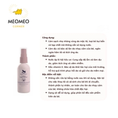 Kem Dưỡng Ẩm/Sữa Tắm Gội/Kem Hăm Tã/Xịt Thay Tã APPLE CRUMBY cho bé từ sơ sinh