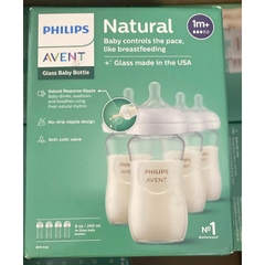 Bình sữa thủy tinh Avent Natutal 120ml / 240ml