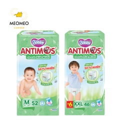 Tã Quần Xua Muỗi Bobby Antimos – Hàng rào Sả tự nhiên Bye Muỗi 8H M / L / XL / XXL