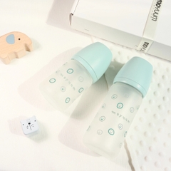 Bình sữa Moyuum Thuỷ Tinh tráng Silicon 150ml 240ml Hàn Quốc