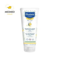 Lotion Dưỡng Thể Da Thường & Da Nhạy Cảm Hydra Bebe Body Lotion Mustela