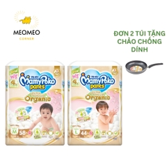 Tã Bỉm Quần MamyPoko Super Premium Organic M62 L48 XL38 XXL32