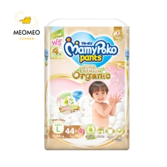 Tã Bỉm Quần MamyPoko Super Premium Organic M62 L48 XL38 XXL32